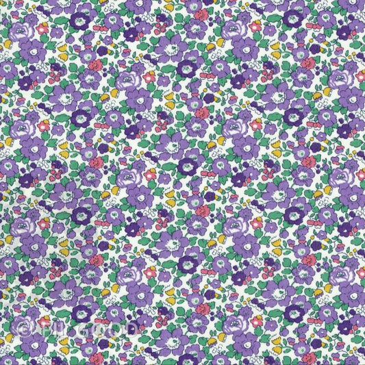 Bracelet liberty personnalisé cordon Betsy Ann Violette de Toulouse - Nemeti Bijoux