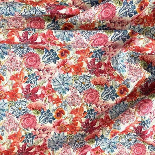 Bracelet liberty personnalisé cordon Augusta Linen Wonder Garden - Nemeti Bijoux