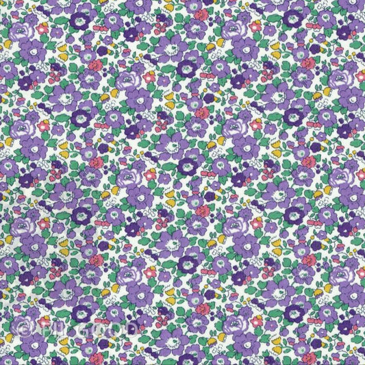 Bracelet liberty personnalisé cordon Betsy Ann Violette de Toulouse - Nemeti Bijoux