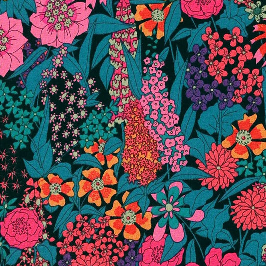 Bracelet liberty personnalisé cordon Ciara Pétrole avec médaille personnalisée - Nemeti Bijoux