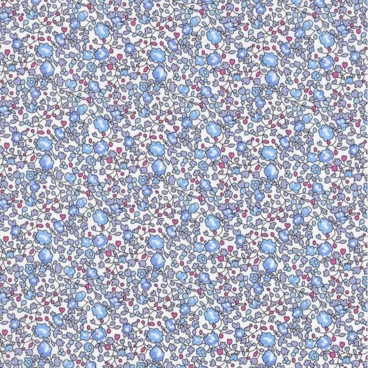 Bracelet liberty personnalisé cordon Eloise bleu - Nemeti Bijoux