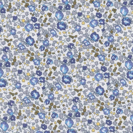 Bracelet liberty personnalisé cordon Eloise Blue Forest - Nemeti Bijoux