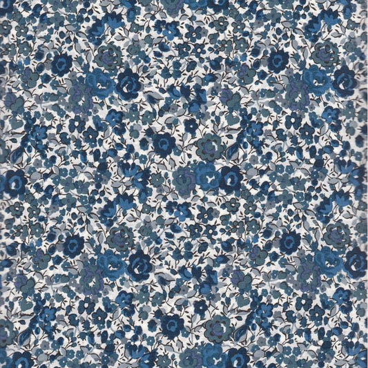 Bracelet liberty personnalisé cordon Emma and Georgina bleu - Nemeti Bijoux