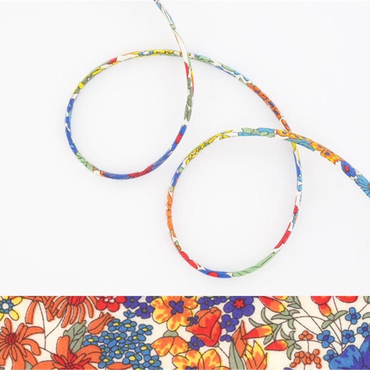 Bracelet liberty personnalisé cordon Margaret Annie multicolore - Nemeti Bijoux