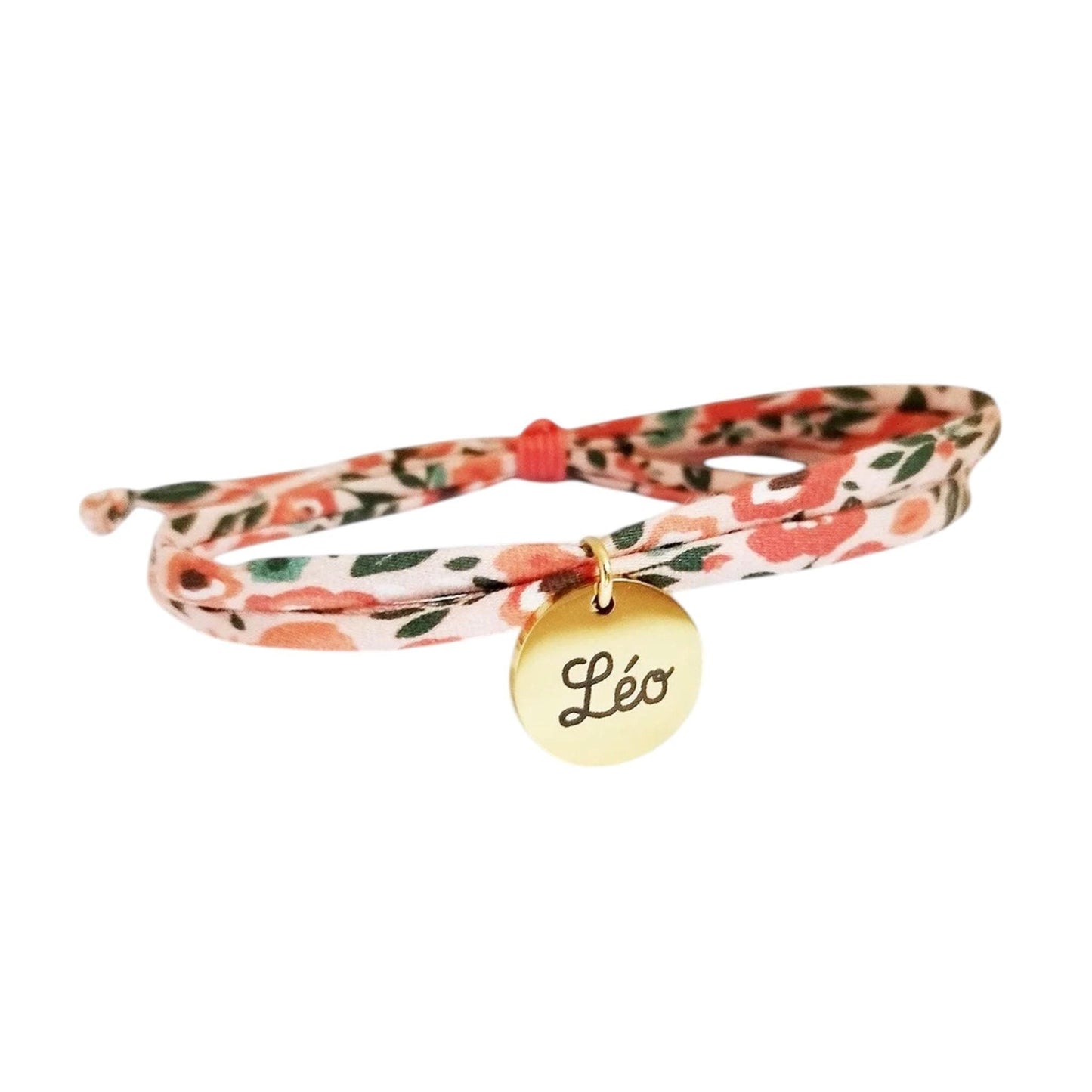 Bracelet liberty personnalisé cordon UNE Victoria Canopée - Nemeti Bijoux