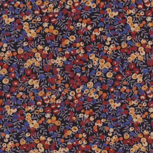 Bracelet cordon tissu Liberty Wiltshire bijou liberty gravé - Nemeti Bijoux