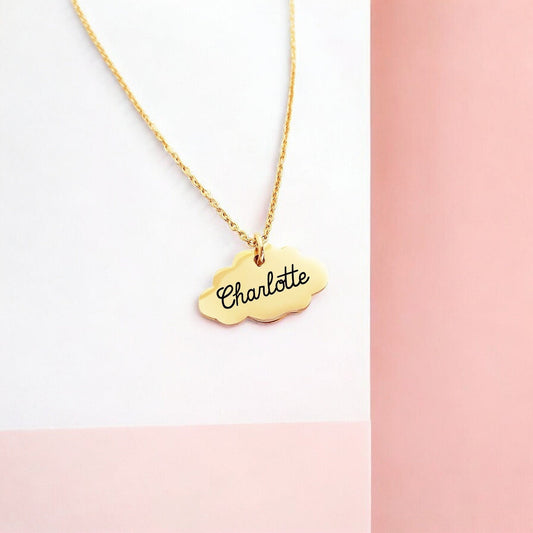 Collier Nuage Personnalisé - Nemeti Bijoux