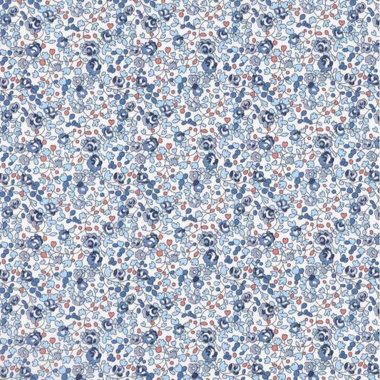 Bracelet liberty personnalisé cordon Eloise bleu marine - Nemeti Bijoux