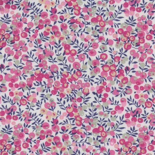 Bracelet liberty personnalisé cordon Wiltshire bud bougainvillée - Nemeti Bijoux