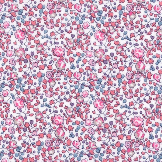 Bracelet liberty personnalisé cordon Eloise rose moyen - Nemeti Bijoux