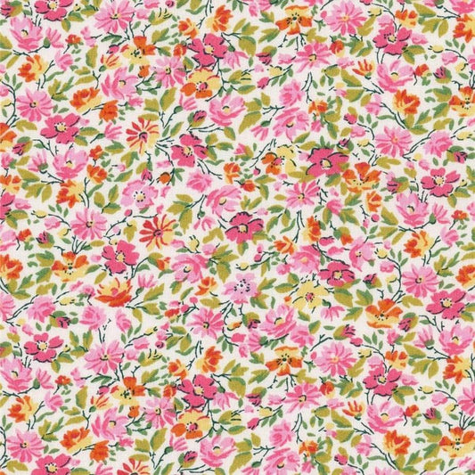 Bracelet liberty personnalisé cordon Hannah Rose Primevères - Nemeti Bijoux