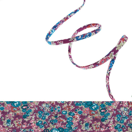 Bracelet liberty personnalisé cordon Tatum Plum pourpre - Nemeti Bijoux