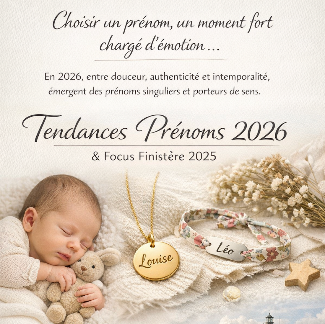 Tendances prénoms 2026 : les choix qui vont marquer l’année