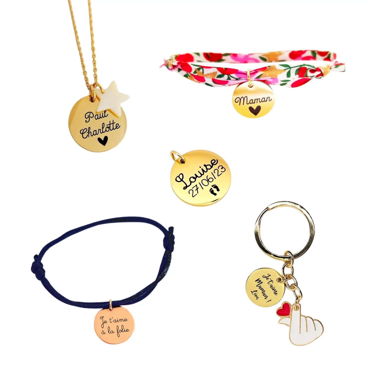 Bijoux gravés personnalisés par Néméti Bijoux - nos collections