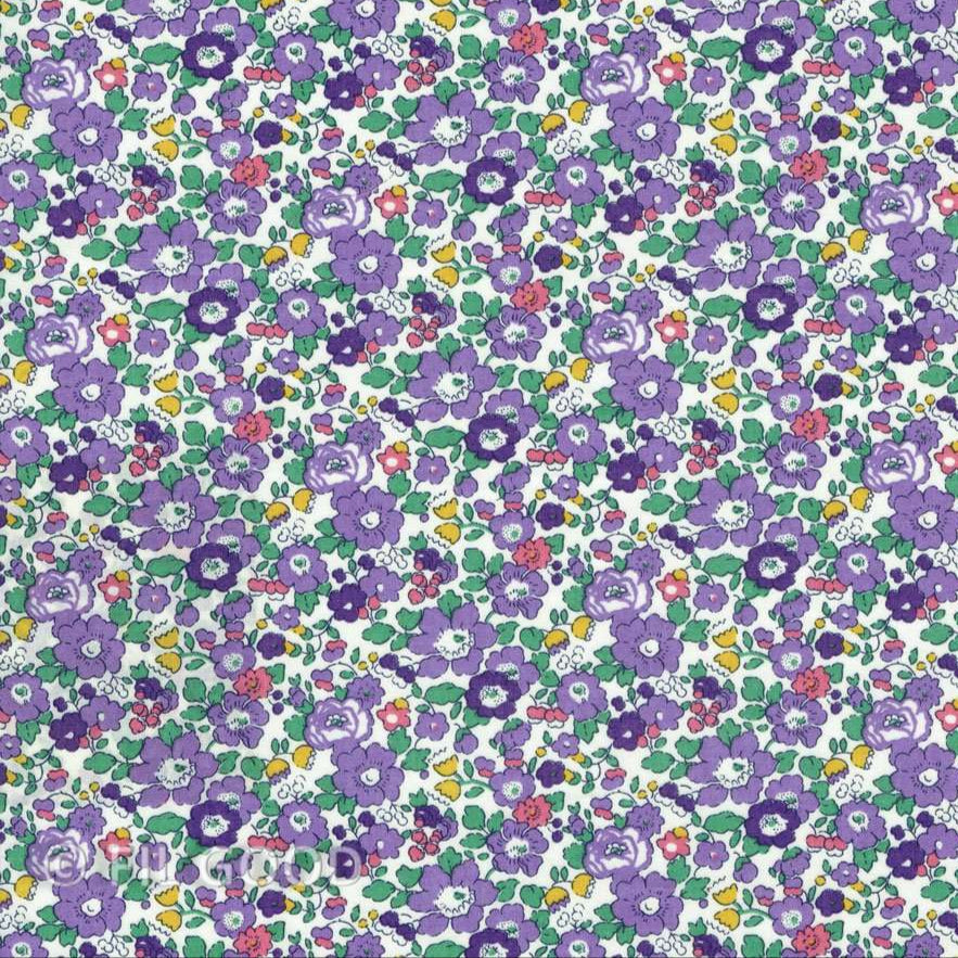 Bracelet liberty personnalisé cordon Betsy Ann Violette de Toulouse - Nemeti Bijoux