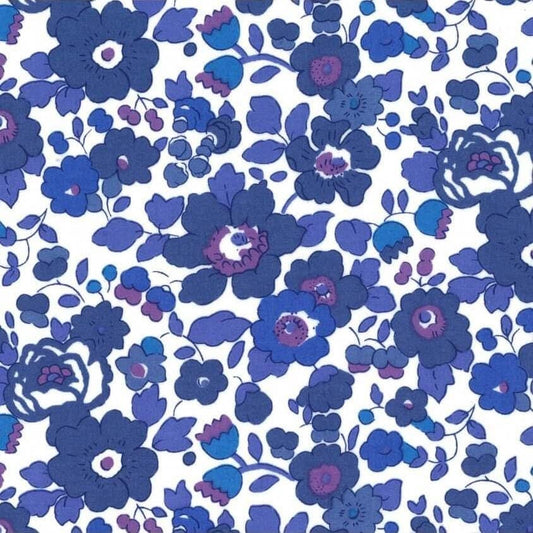 Bracelet liberty personnalisé cordon Betsy bleu violet - Nemeti Bijoux