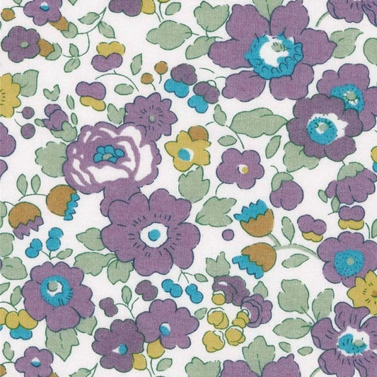 Bracelet liberty personnalisé cordon Betsy Granit violet - Nemeti Bijoux