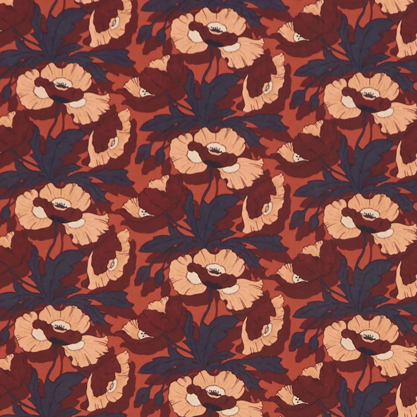 Bracelet liberty personnalisé cordon Butterfield Poppy - Nemeti Bijoux