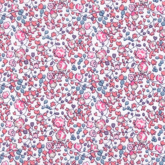 Bracelet liberty personnalisé cordon Eloise rose moyen - Nemeti Bijoux