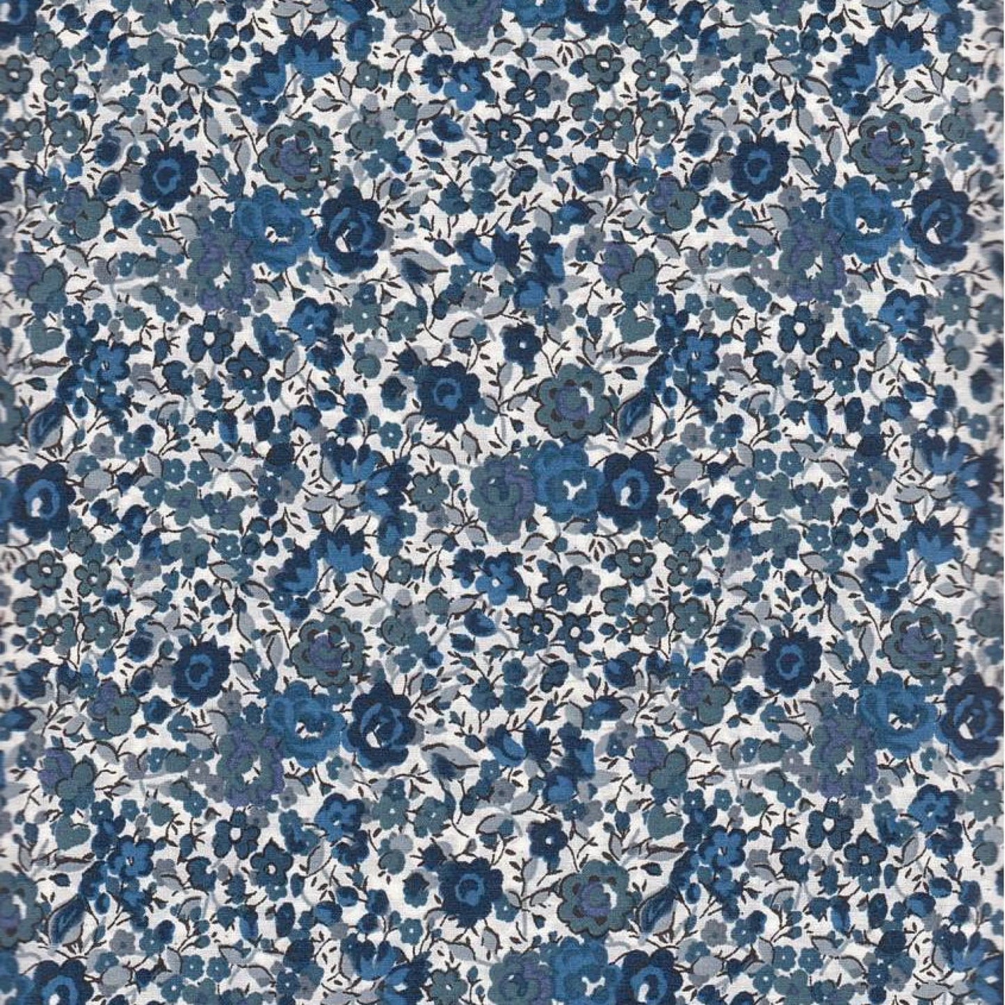 Bracelet liberty personnalisé cordon Emma and Georgina bleu - Nemeti Bijoux