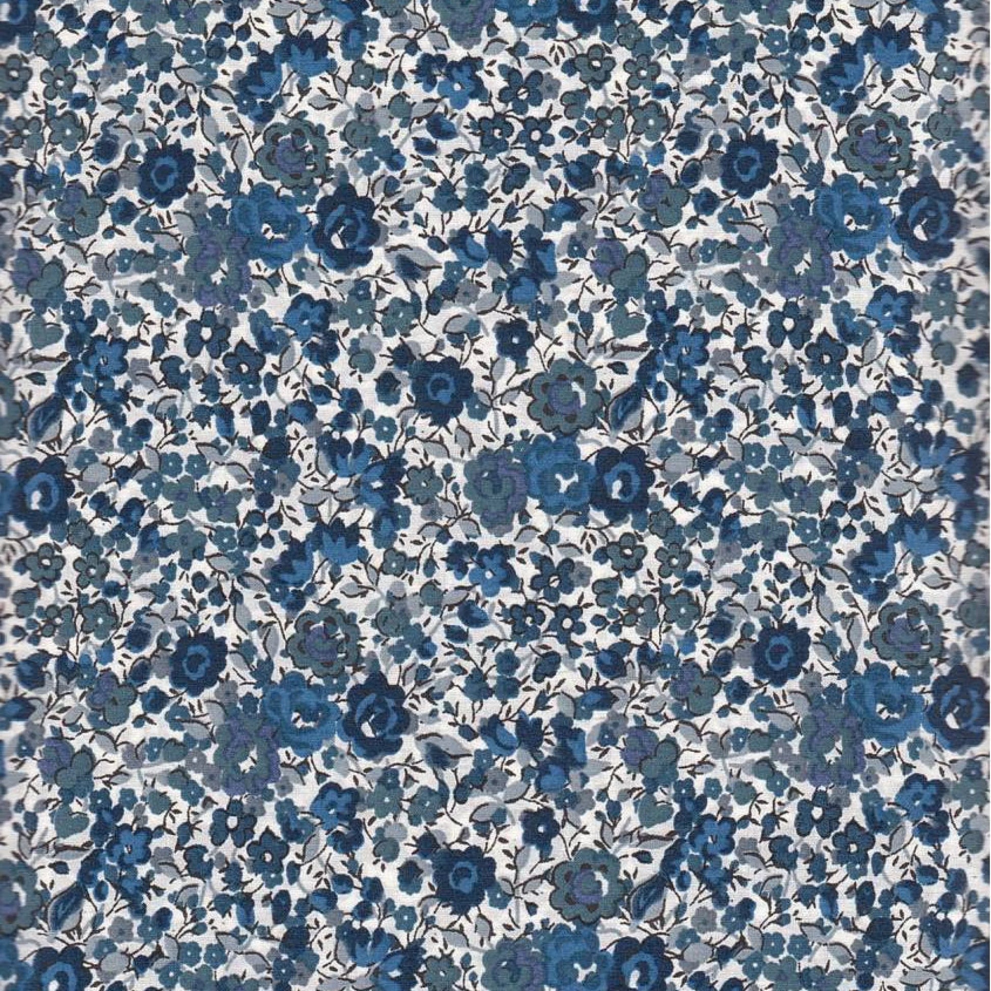 Bracelet liberty personnalisé cordon Emma and Georgina bleu - Nemeti Bijoux