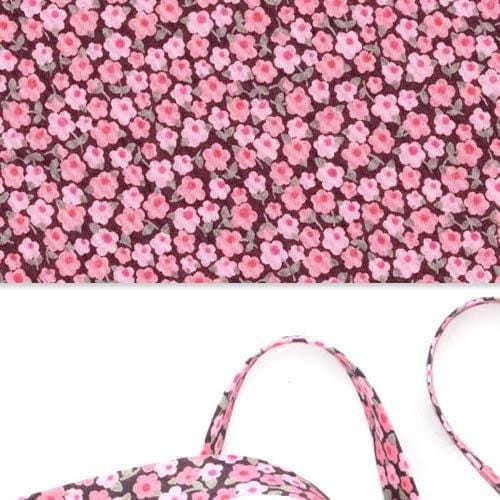 Bracelet liberty personnalisé cordon Penny rose - Nemeti Bijoux