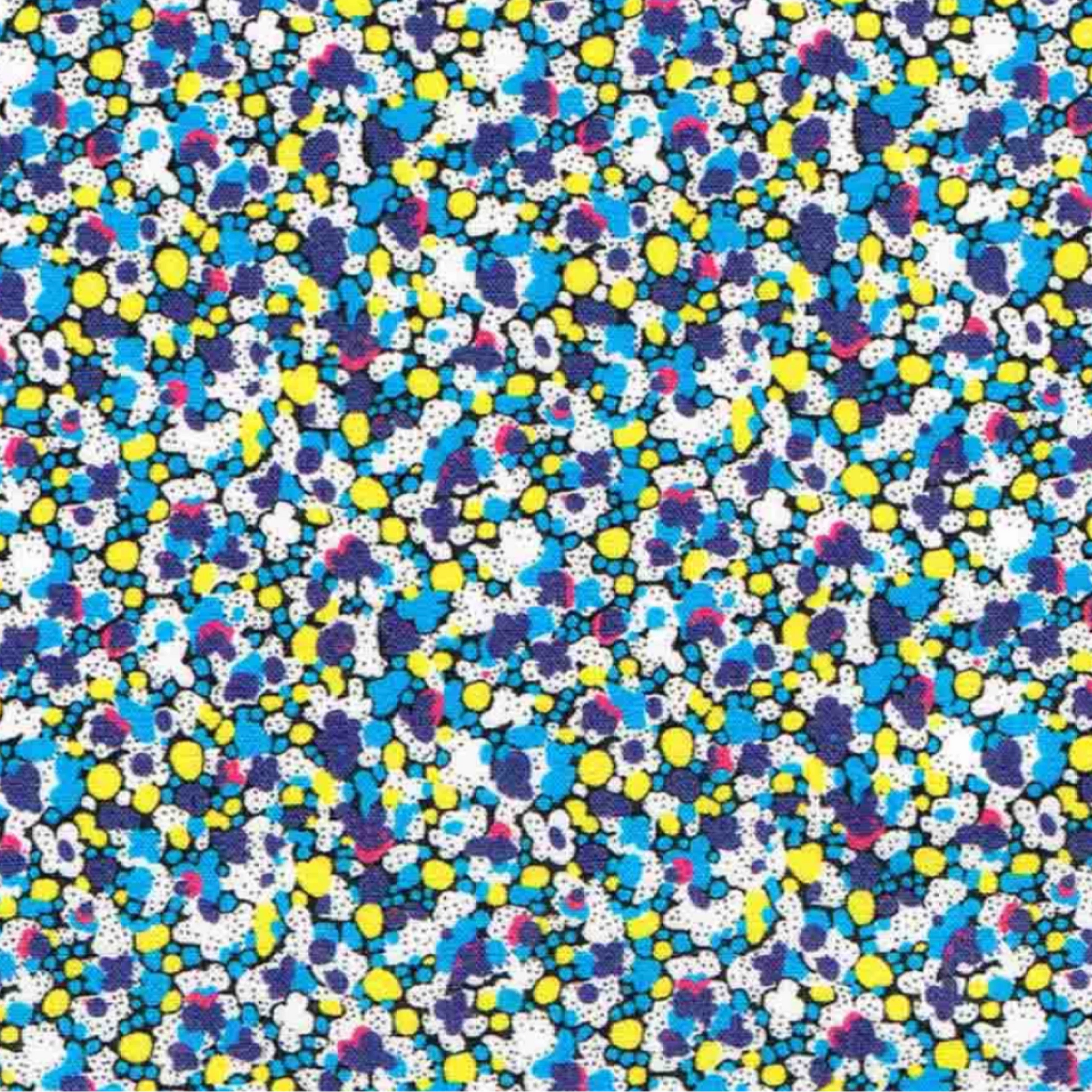 Bracelet liberty personnalisé cordon Pepper bleu jaune violet - Nemeti Bijoux