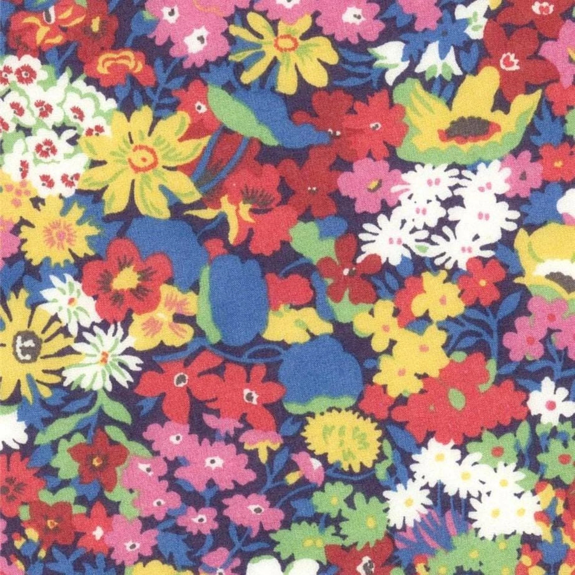 Bracelet liberty personnalisé cordon Thorpe Fleurs de printemps - Nemeti Bijoux