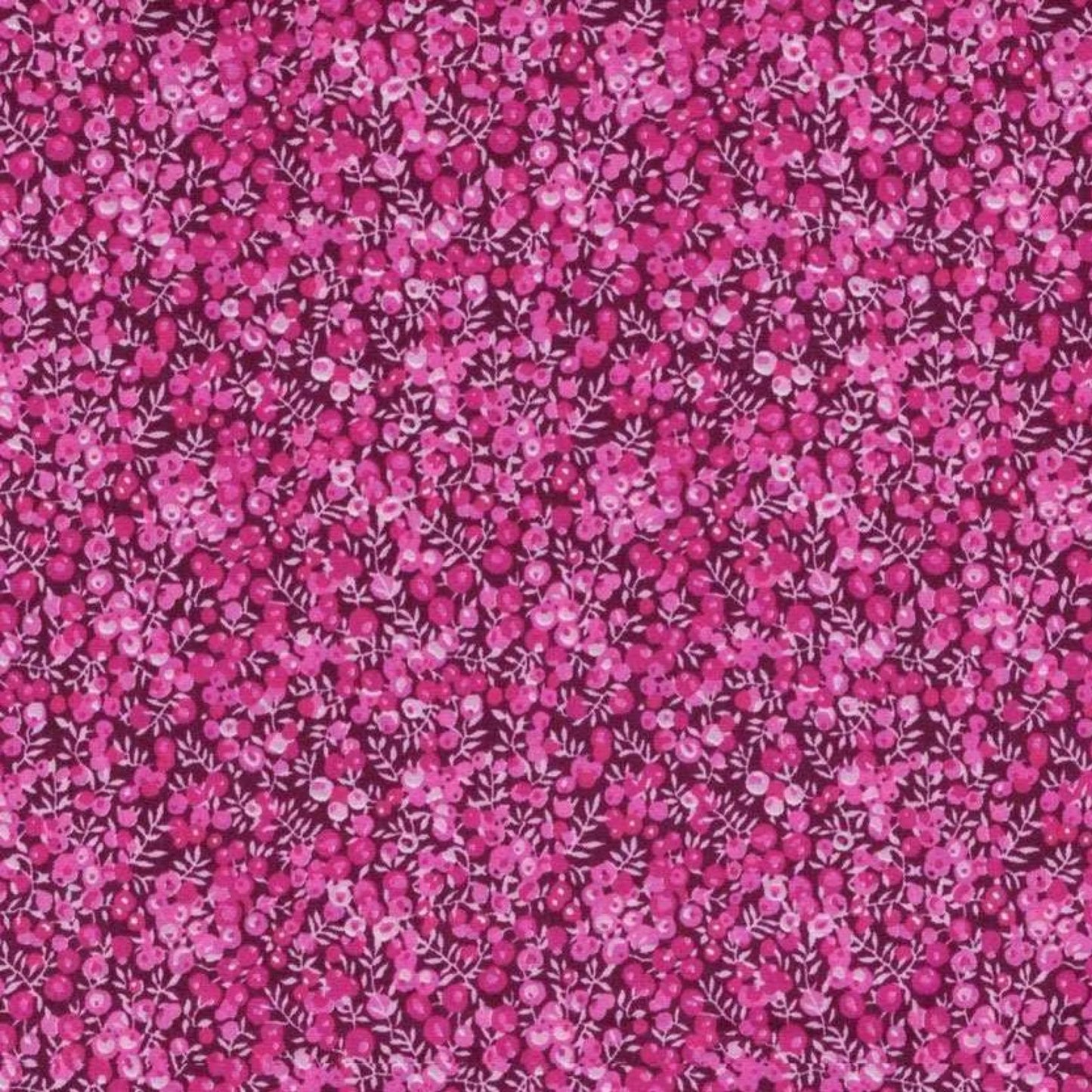 Bracelet liberty personnalisé cordon wilmslow berry rose fuchsia - Nemeti Bijoux