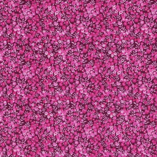 Bracelet liberty personnalisé cordon wilmslow berry rose fuchsia - Nemeti Bijoux