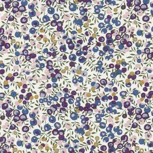 Bracelet liberty personnalisé cordon wiltshire bud myrtille - Nemeti Bijoux