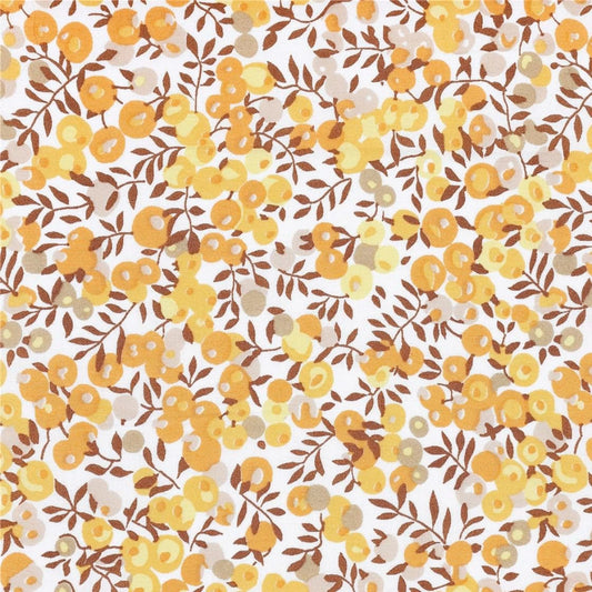 Bracelet liberty personnalisé cordon Wiltshire tournesol jaune - Nemeti Bijoux