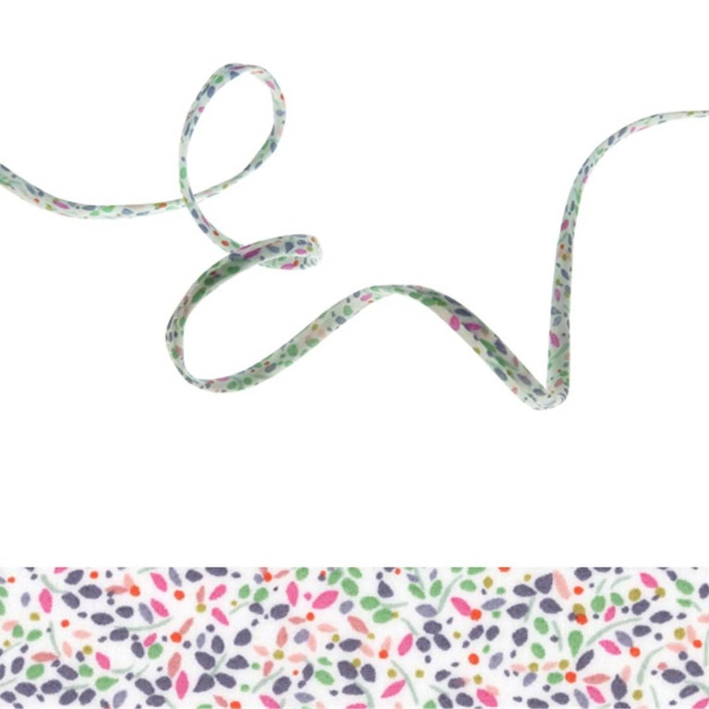 Bracelet liberty personnalisé cordon Winter Blossom C - Nemeti Bijoux