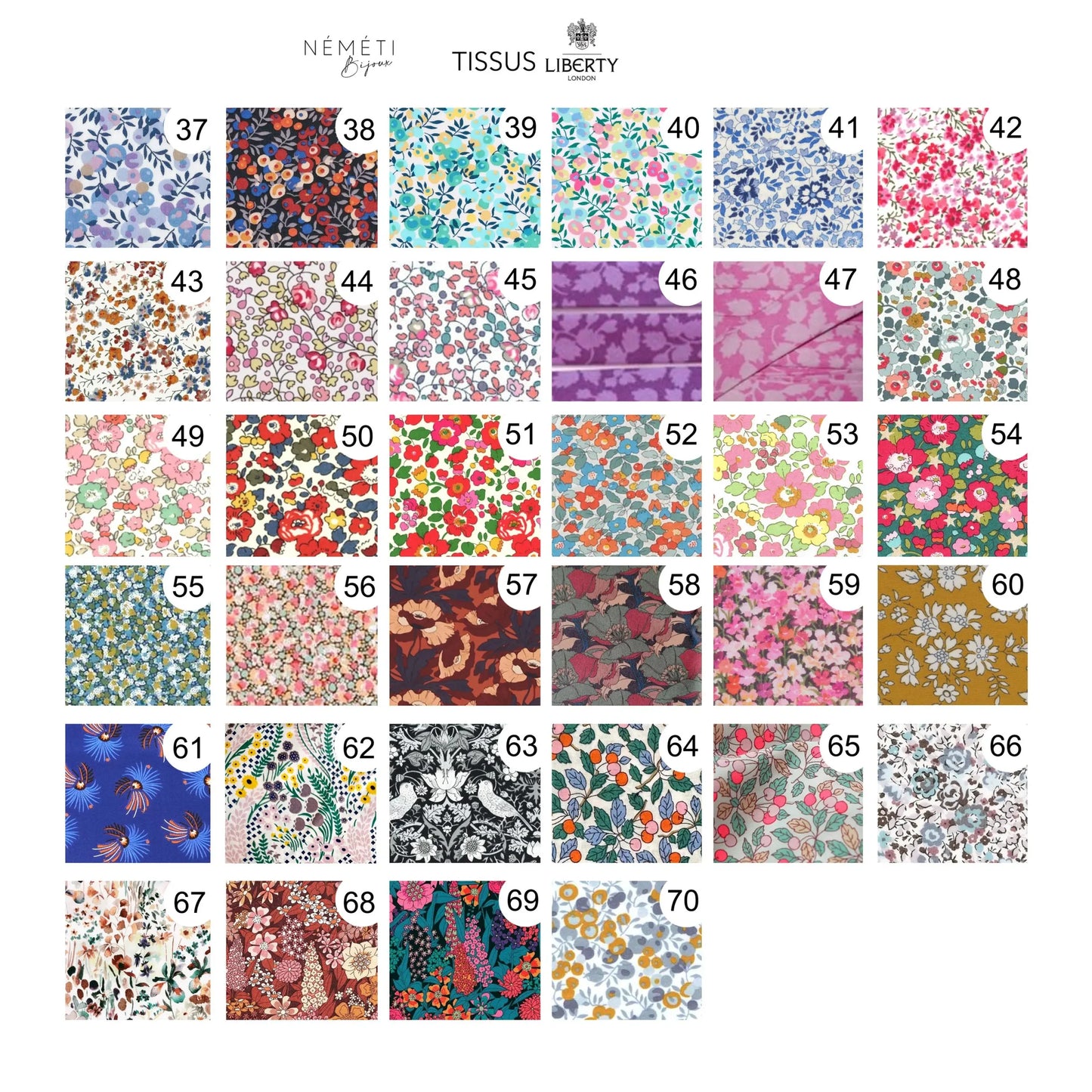 Bracelet personnalisé en cordon Liberty avec médaille gravée – Fermoir T argenté - Nemeti Bijoux