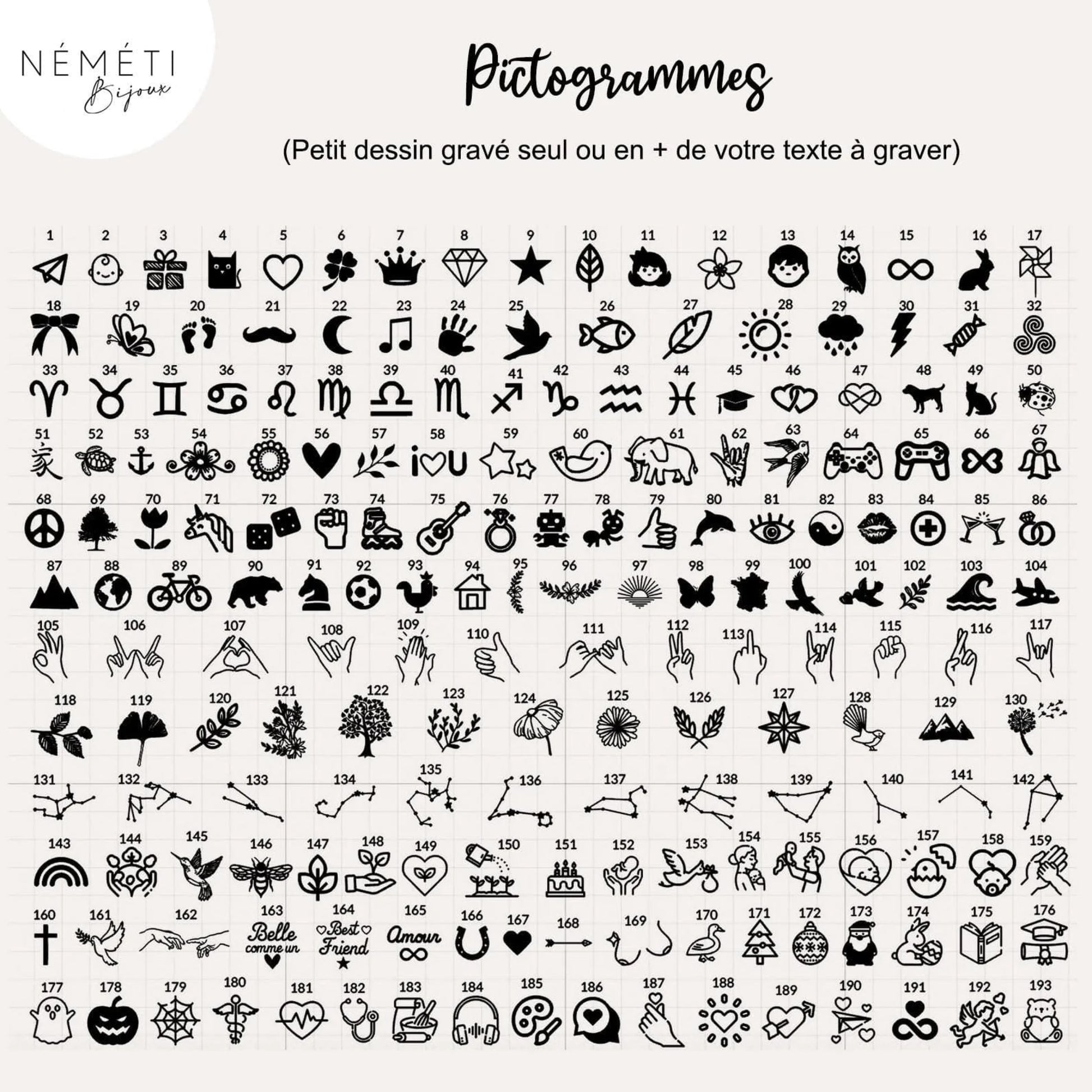 Collier initiale en acier inoxydable monogramme personnalisé gravure laser - Nemeti Bijoux