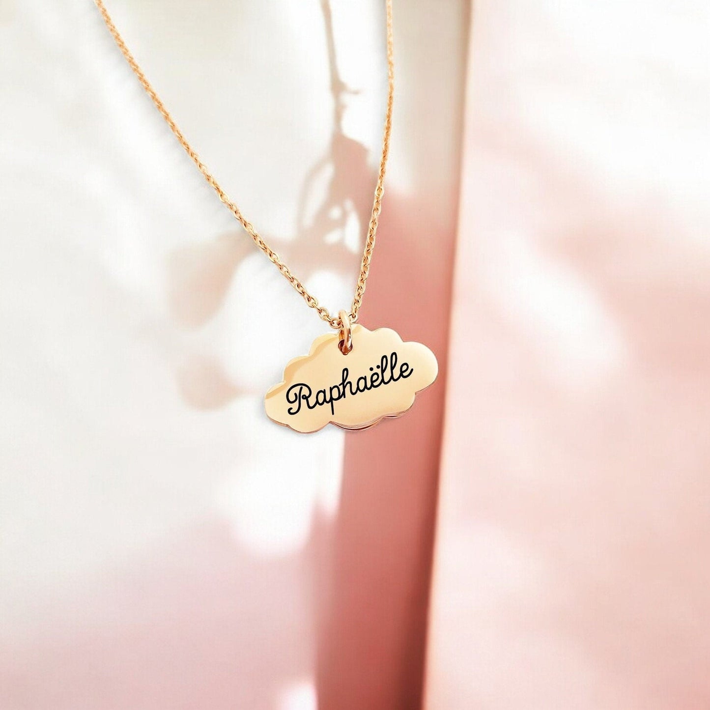 Collier Nuage Personnalisé - Nemeti Bijoux