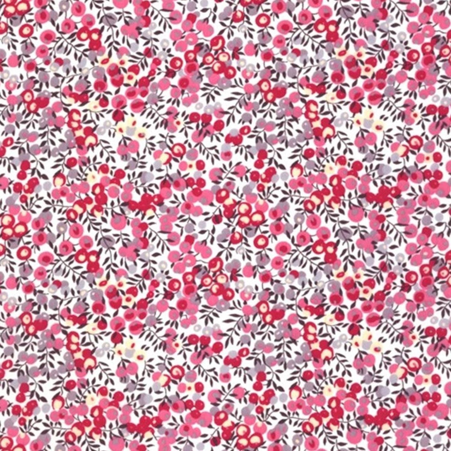 Bracelet liberty personnalisé cordon wiltshire bougainville rose gris - Nemeti Bijoux