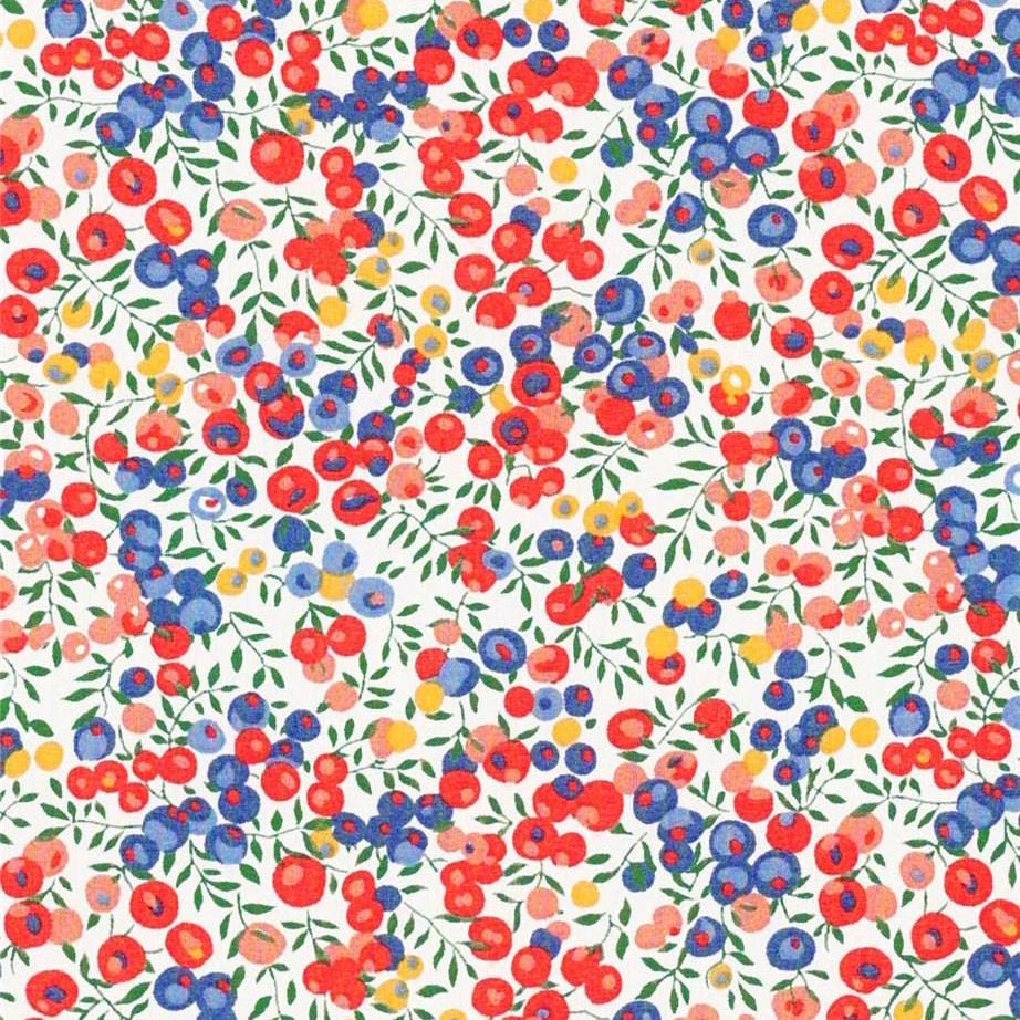 Bracelet liberty personnalisé cordon Wiltshire Bud Grenadine - Nemeti Bijoux