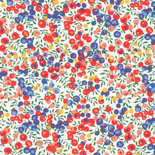 Bracelet liberty personnalisé cordon Wiltshire Bud Grenadine - Nemeti Bijoux