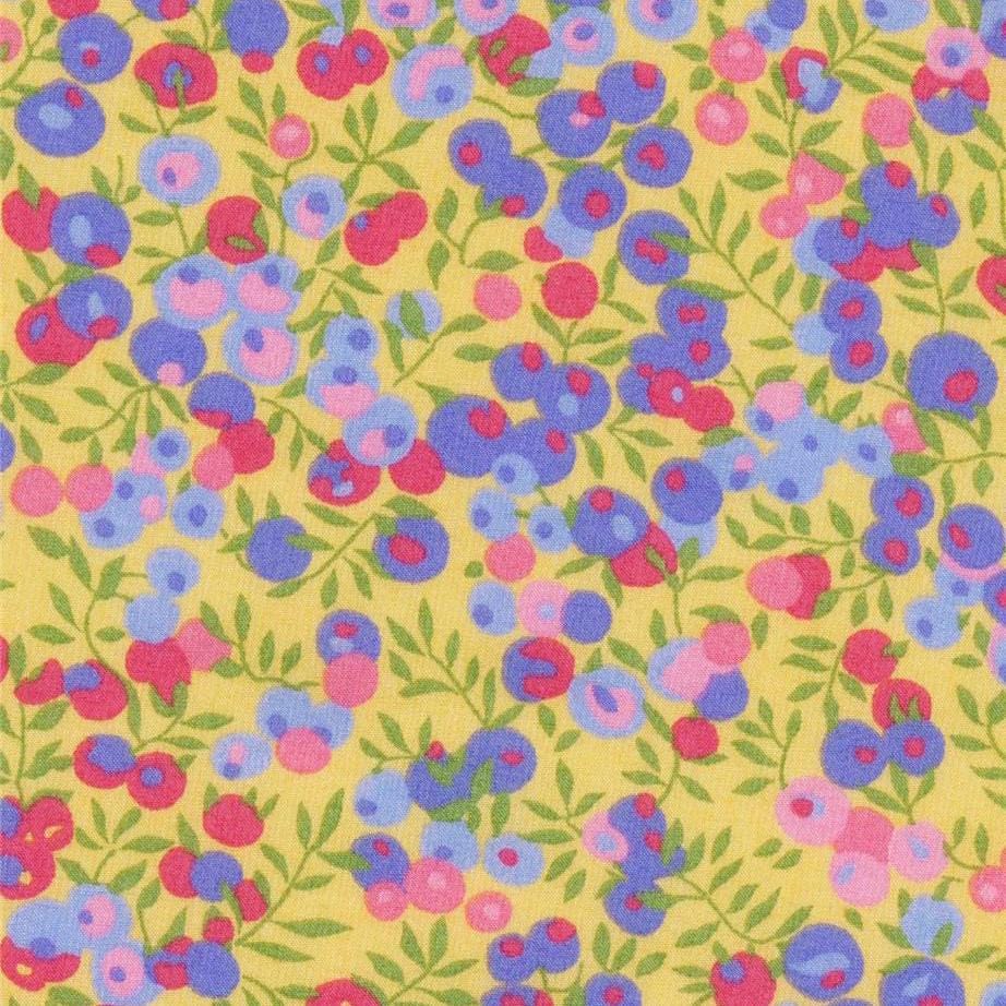 Bracelet liberty personnalisé cordon Wiltshire safran jaune - Nemeti Bijoux