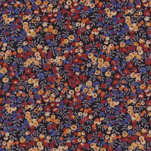 Bracelet cordon tissu Liberty Wiltshire bijou liberty gravé - Nemeti Bijoux