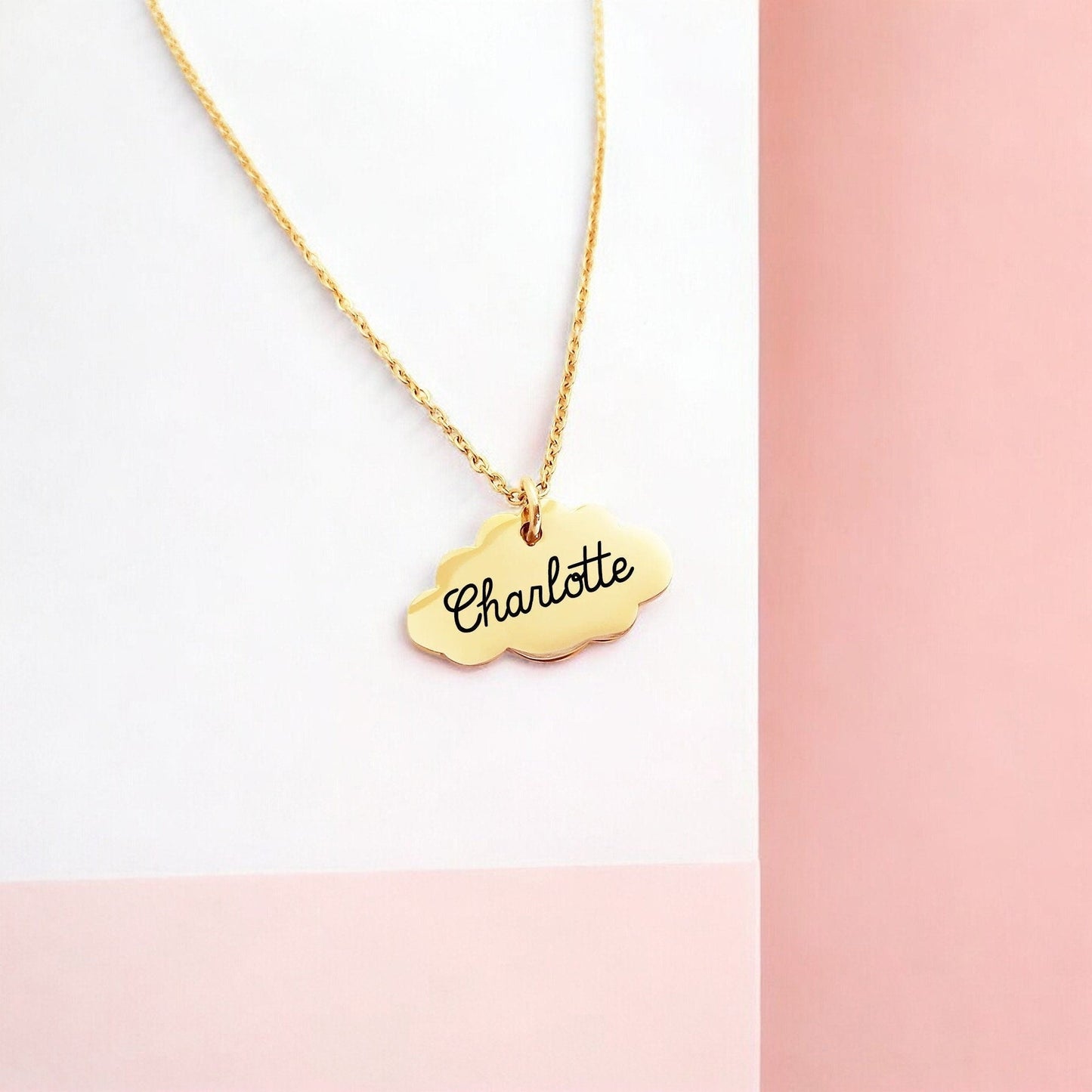 Collier Nuage Personnalisé - Nemeti Bijoux