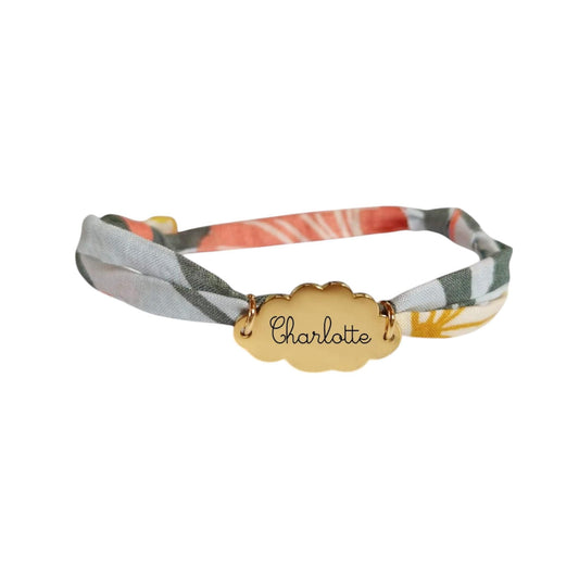 Bracelet liberty personnalisé cordon Nerida Hansen - Nemeti Bijoux
