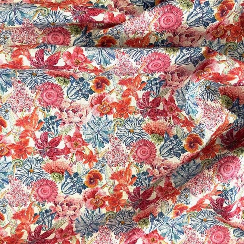 Bracelet liberty personnalisé cordon Augusta Linen Wonder Garden - Nemeti Bijoux