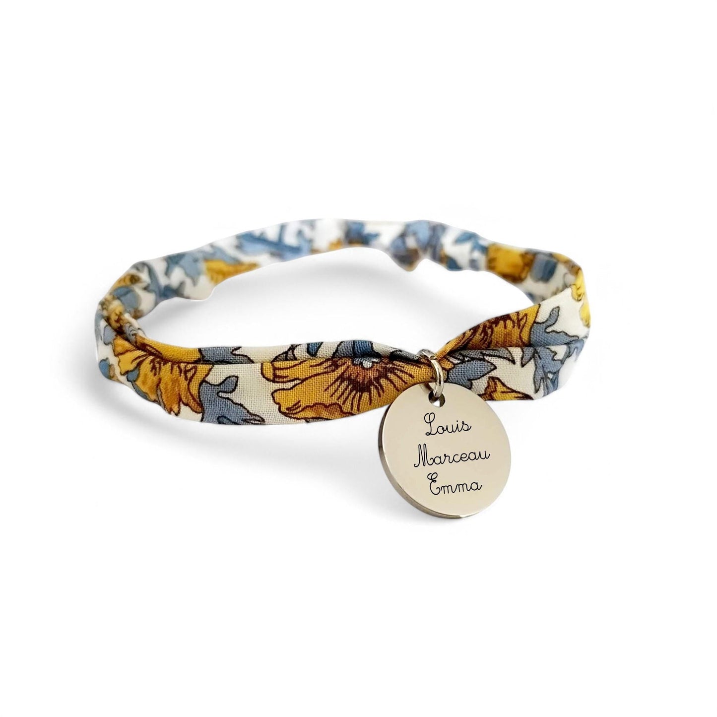 Bracelet liberty personnalisé cordon Astell Reece - Nemeti Bijoux