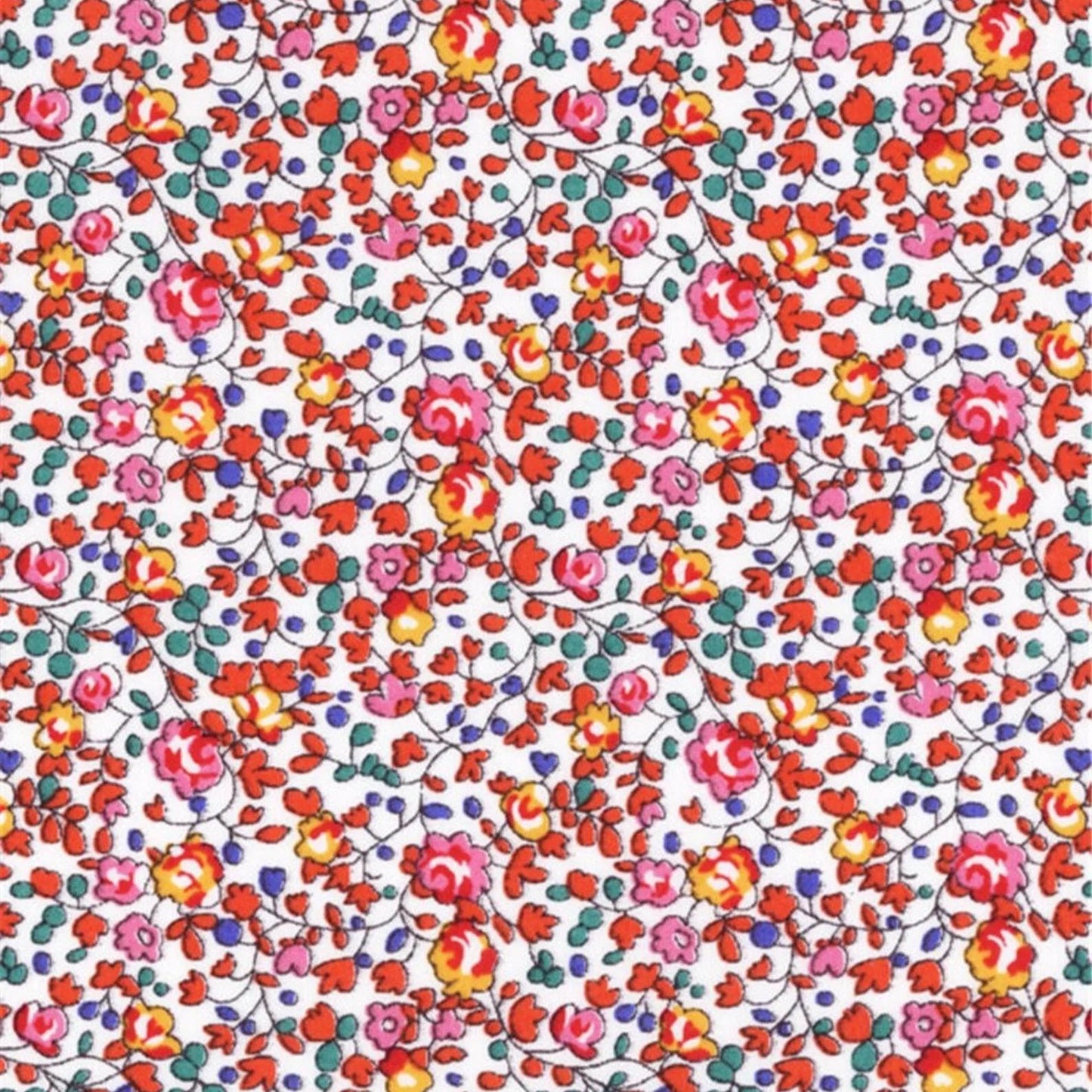 Bracelet liberty personnalisé cordon Eloise orange - Nemeti Bijoux