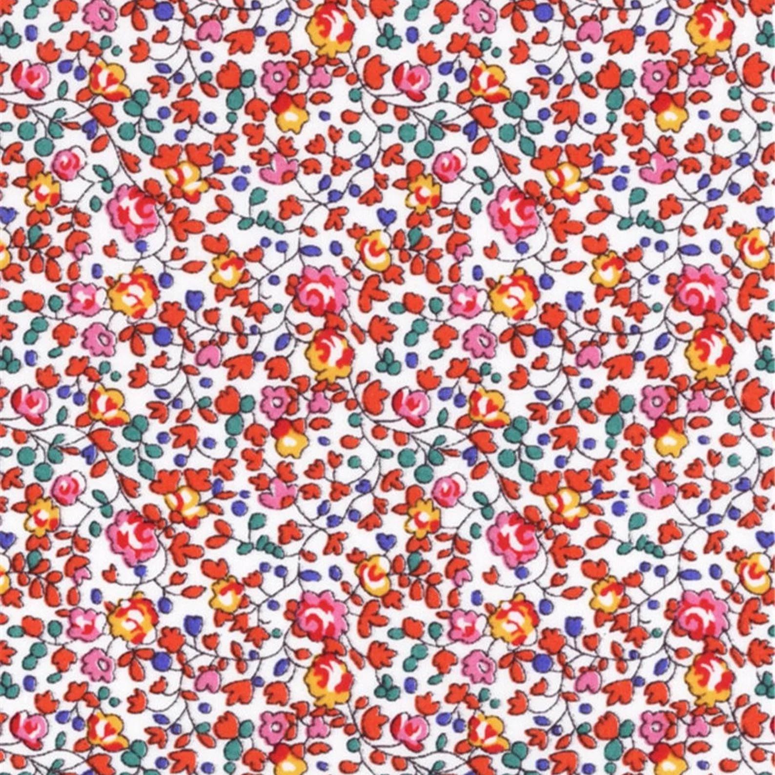 Bracelet liberty personnalisé cordon Eloise orange - Nemeti Bijoux