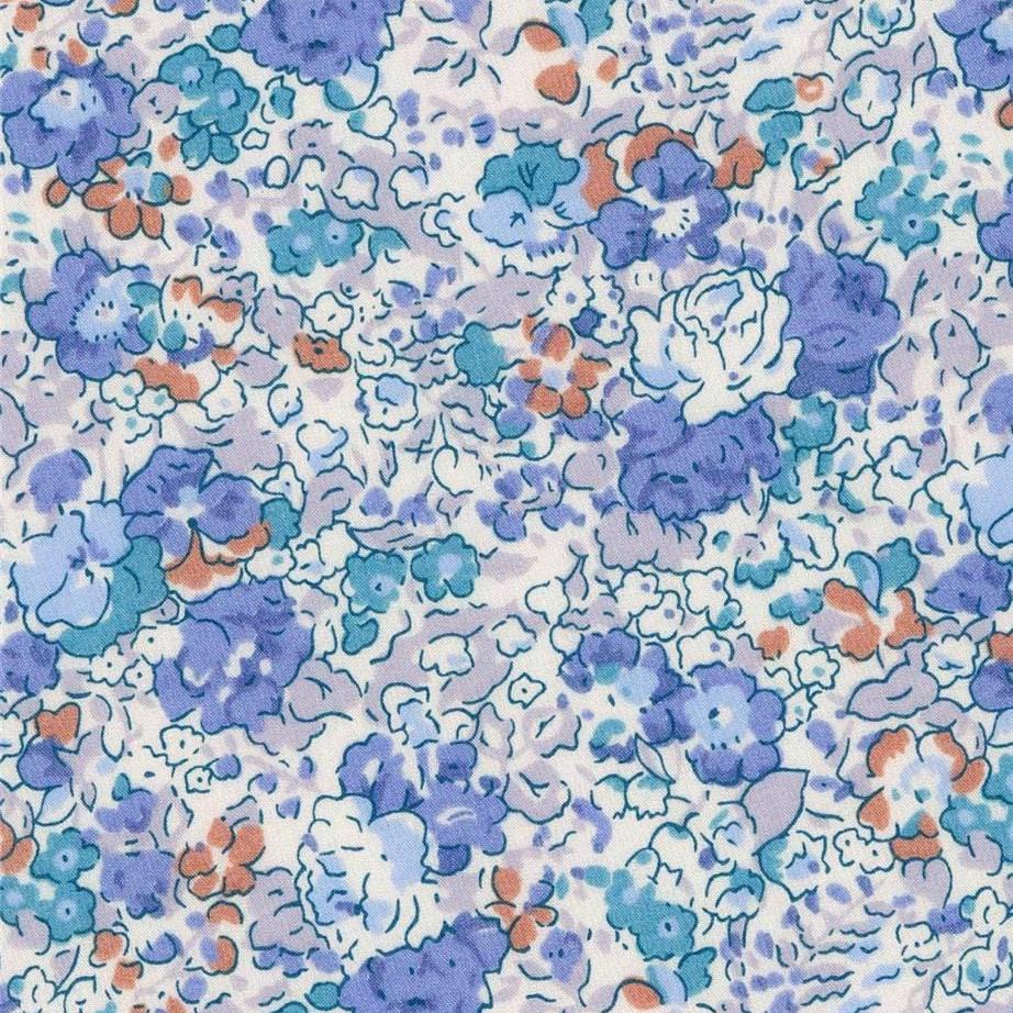 Bracelet liberty personnalisé cordon Claire-Aude Baltique bleu - Nemeti Bijoux