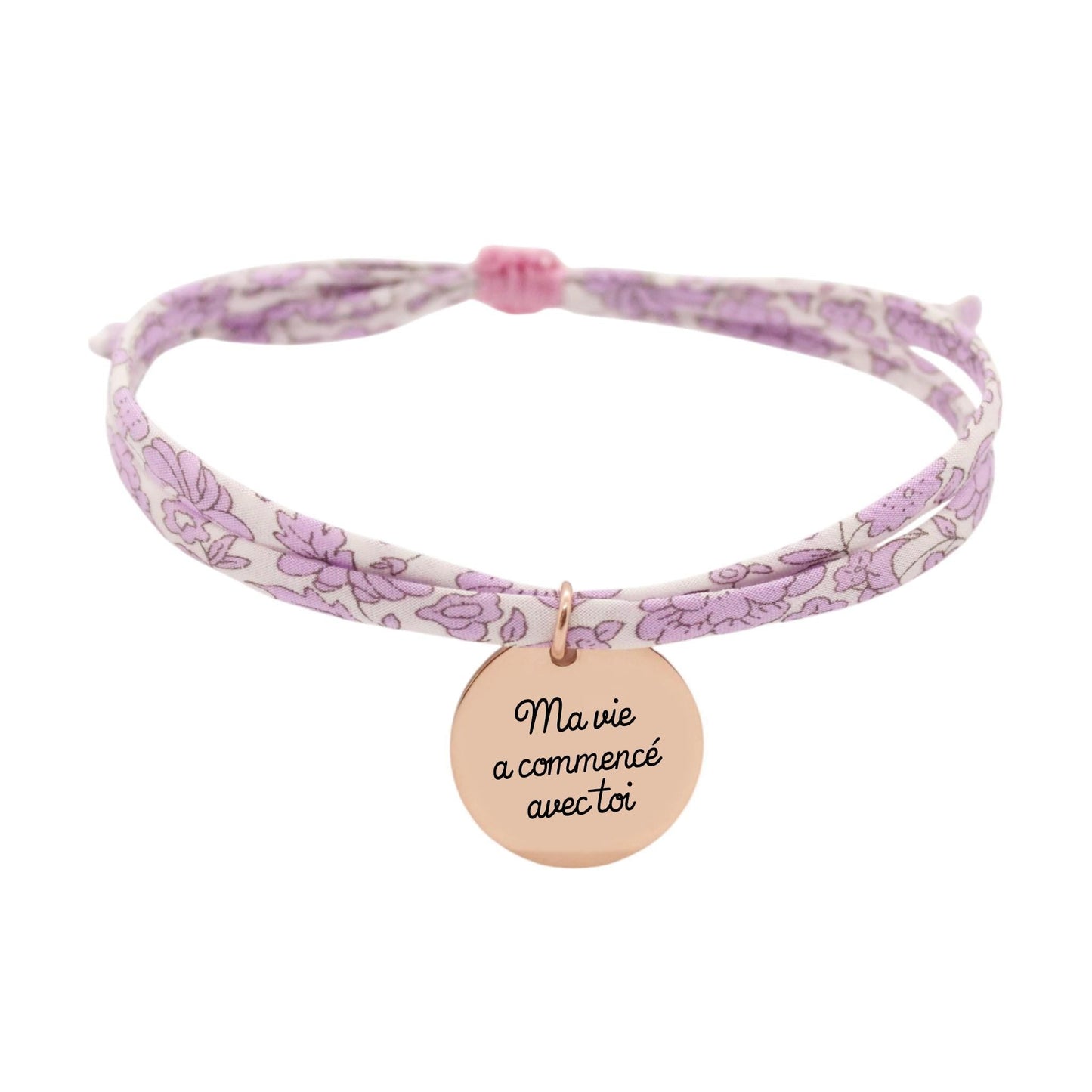 Bracelet liberty personnalisé cordon D’Anjo Coast - Nemeti Bijoux
