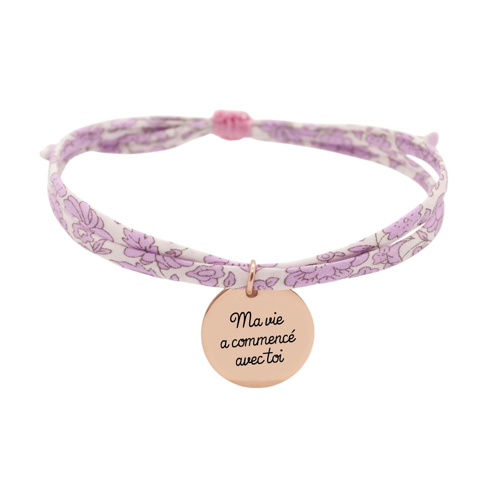 Bracelet liberty personnalisé cordon D’Anjo Coast - Nemeti Bijoux